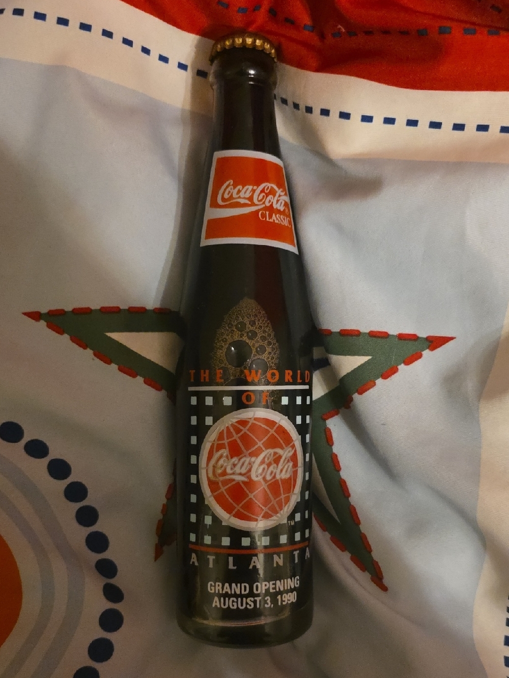 Coca-Cola Grand Opening 1990 Bottle - RARE (9.9/10)